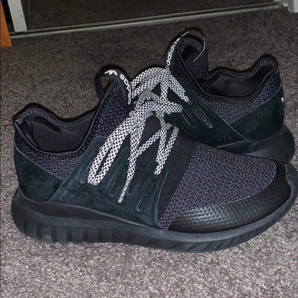Black adidas tubular